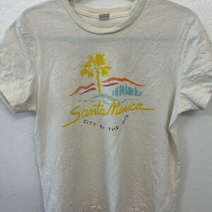 70s Loose Tee City By The Sea in Vintage White
RE/DONE
S